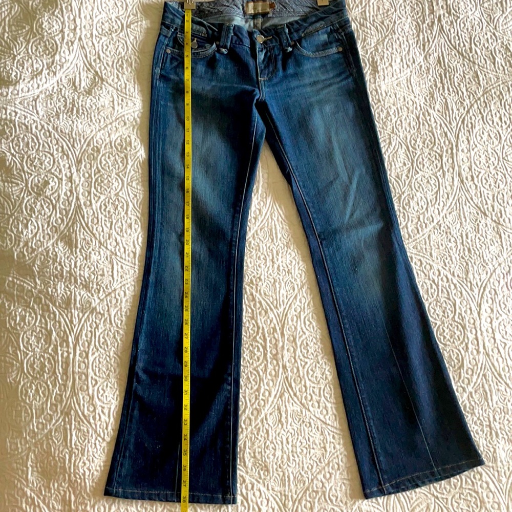 Paige Pico Jeans, Size 26, Dark Wash, Bootcut